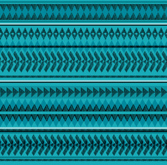 Black and Teal Geometric Seamless Repeat