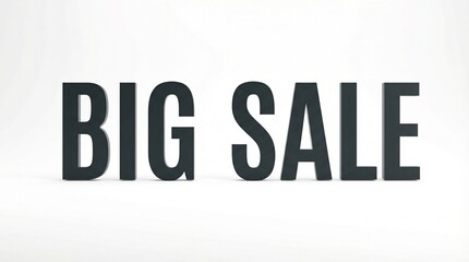 A promotional image with 'BIG SALE' text displayed prominently on a clean white background, promo (120).jpeg style