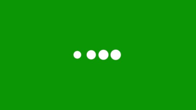 Circles and line art animation, A dynamic loding animation, Beautiful Circle Loading icon animation, loading progress bar loading animation, Icon motion element, on a green background. 4k video