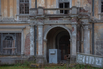 Abandoned Historic Palace in Eastern Europe