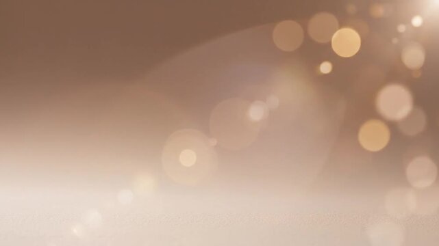 Abstract bokeh light effect: This captivating image showcases a warm, blurred bokeh effect against a gradient background, evoking a sense of dreamy tranquility.