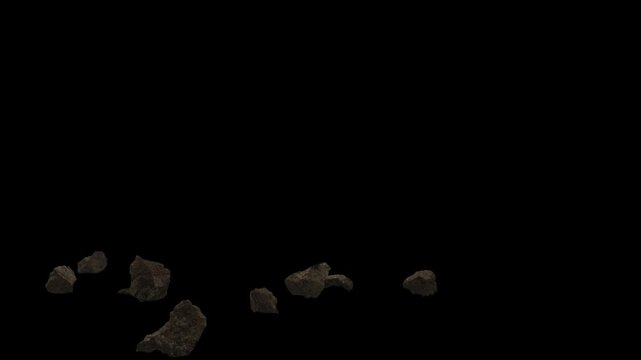 Falling Cobblestone_4
A falling rock shatters. Alpha channel.