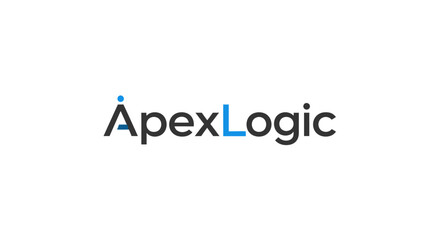 ApexLogic company logo design on white background.