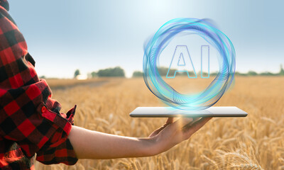 Using artificial intelligence in precision agriculture. Smart farming concept