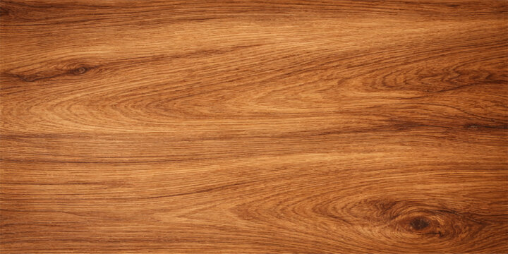 Natural brown oak timber plank texture featuring a dark hardwood grain pattern on a weathered wooden board surface for organic material design backgrounds
