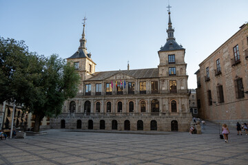 Fototapeta premium Plaza de Ayuntamiento Toledo