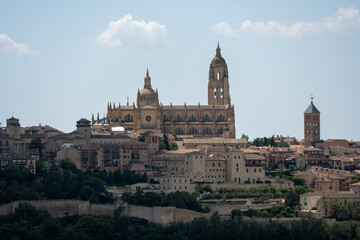 Segovia Cathedral View from Mirador del Terminillo