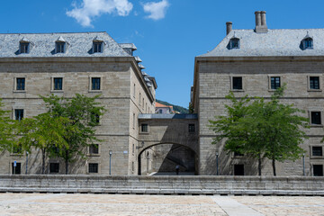 El Escorial Courtyard Fountain Detail