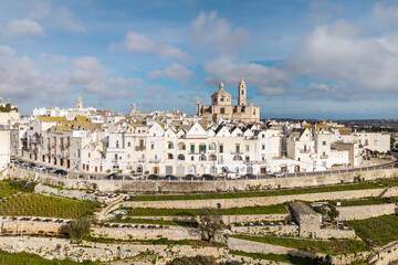 Locorotondo is a town in Italy, in the Apulia region, in the province of Bari.