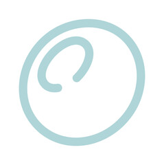 Fototapeta premium Cute bubble dental care sticker