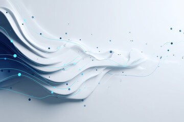 Big data technology background with abstract information layers and modern digital interface feel, clean minimal design.