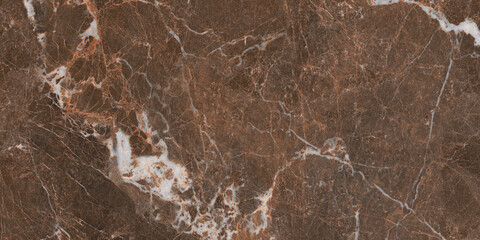 Dark color marble texture, emperador marble surface background.Brown marble background