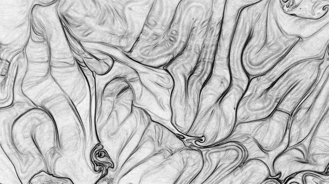 A monochrome paint surface with controlled contrast and refined texture depth, adaptable for digital and print use.