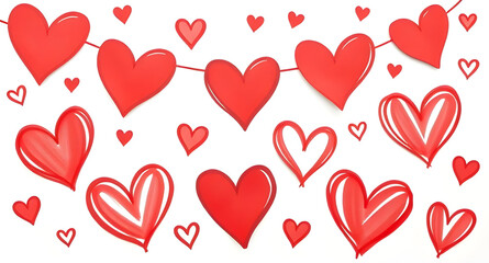 seamless, pattern, hearts, heart, love, romance, valentine, affection, passion, emotion, feeling, symbol, cute, sweet, decorative, background, repeat, repeating, tile, tiled, wallpaper, texture, desig