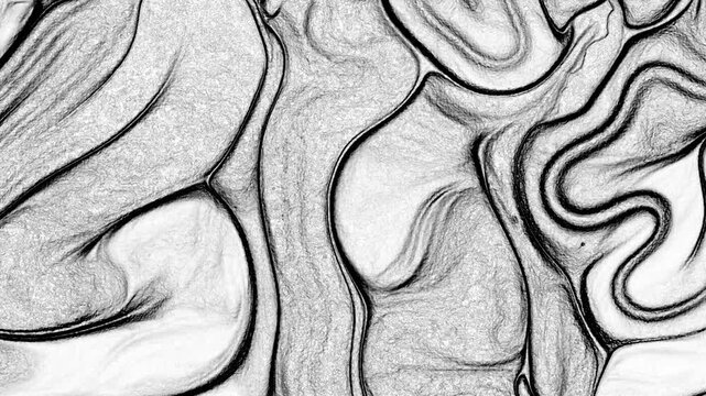 A refined monochrome paint surface emphasizing form and texture rather than color. The balanced grayscale tones make it suitable for modern layouts, presentations, and conceptual visuals.