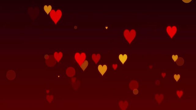 Seamless loopable Intense Golden Red Fire Abstract Background. High quality 4k rendered abstract animation featuring gather motion. Perfect for video production, social media, weddings, and events. Th