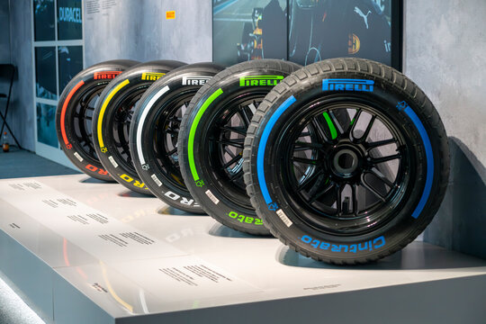 Formula 1 tire compounds