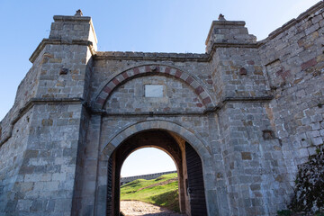 Fototapeta premium Autumn view of Belogradchik Rocks, Bulgaria