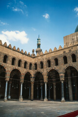 Details Of The Internal Sahn Of A Mosque