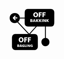 This online business illustration features a conceptual set of sale labels including a free shipping icon and free delivery icon as a web button symbol for internet communication success