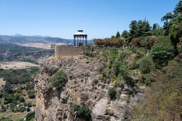 Fototapeta premium Clifftop Viewpoint in Ronda