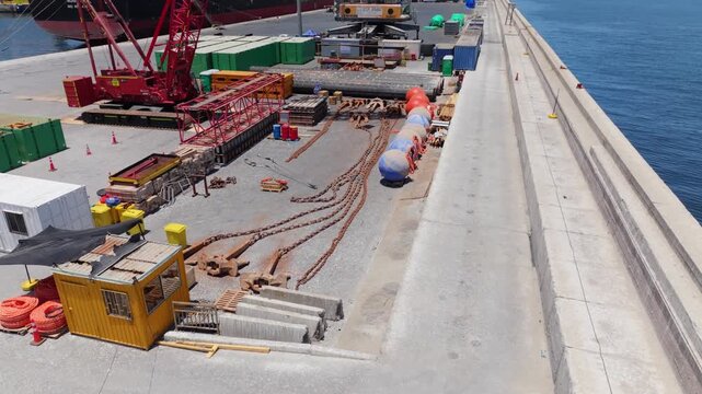 Port of Iquique, Tarapaca, Chile