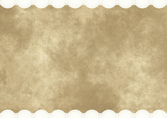 上下レース&times;もやもや(カフェオレ)