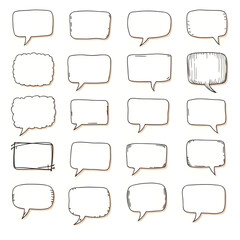 Obraz premium speech, bubbles, talk, chat, dialog, message, communication, conversation, quote, comment, text, wording, cartoon, comic, illustration, vector, graphic, design, icon, symbol, element, shape, balloon, 