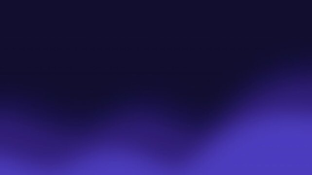 Abstract Dark Blue and Purple Blurred Gradient Background Loop. Deep Navy Blue Soft Motion Graphic for Corporate Presentation Overlay. Smooth Dark Violet Fluid Gradient Animation 4K.