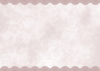 上下レース&times;もやもや(ピンク)