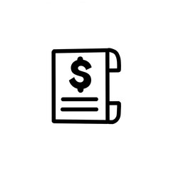 Obraz premium Business Icons – Free Plan Document / 無料プラン書類アイコン