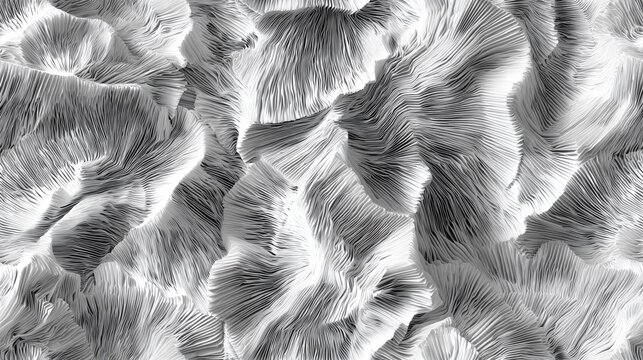 paper origami height map texture with organic folds playful pattern