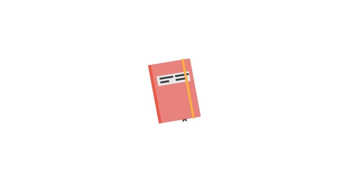 Spiral Bound Blank White Notebook