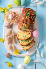 Fotobehang Onderzeeër Polish Fruitcake for Easter as delicious Easter cake.  © shaiith