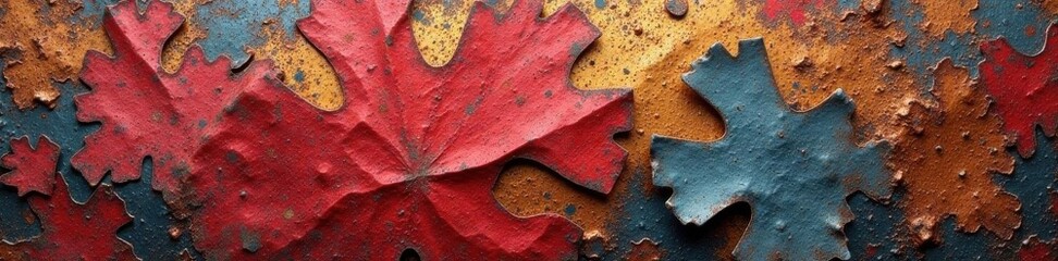 Crinkled, layered scrap metal; metallic textures , steel, metal, discarded