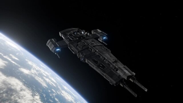This is how I imagine the future and space travel. Spaceships with gigantic space stations.