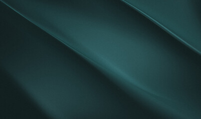 luxury Emerald Dark Green abstract background with subtle blue gradations, elegant wave-like movements, and a fine grain texture