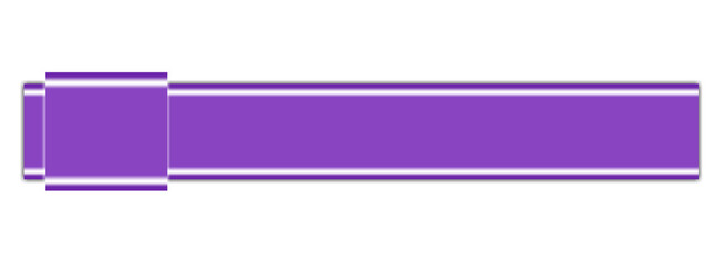 Modern Minimal Lower Third Template in Violet Color, 