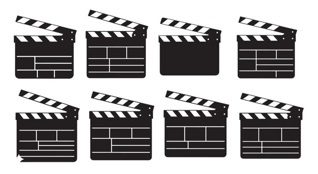 movie clapper board set