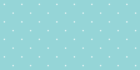 Seamless pastel polka dot pattern on soft blue background. Minimal repeating dotted design ideal for wallpaper, textile, packaging, and surface . Cute modern texture for print and digital project