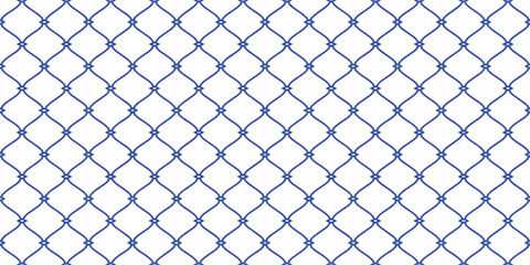 Seamless blue geometric lattice pattern with interlocking diamond grid. Modern repeating background ideal for wallpaper, textile, packaging, and digital design. Clean ornamental texture with 