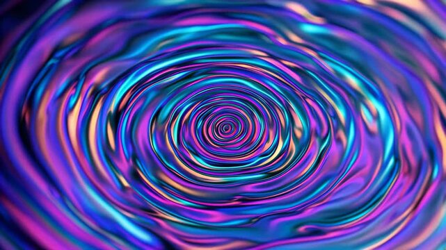 Colorful abstract ripple dynamic material