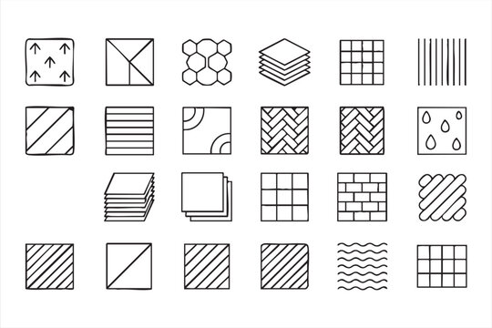 Wallpaper and layout icon collection