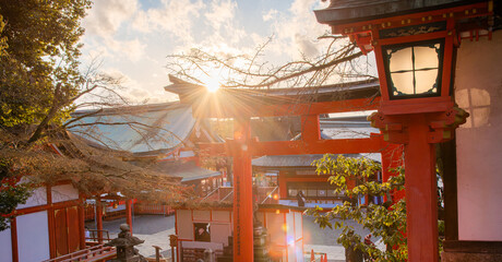 Fushimi Inari-taisha Gate(Fushimiinari-taisha) to heaven, Kyoto City, Japan 