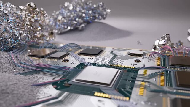 Precious Metals Powering Microchips: From Raw Earth to Digital World