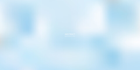 Sky Blue Gradient Vector Background. Abstract Light Blue Gradation Background. Soft Gradient Texture Banner Template. Modern Luxury Backdrop.