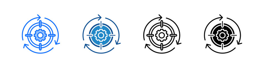 Effective Multiple Style Icon Set 