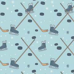 Frozen Fun: Ice Hockey Repeat