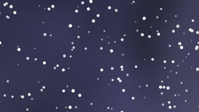 snow drops at night graphic