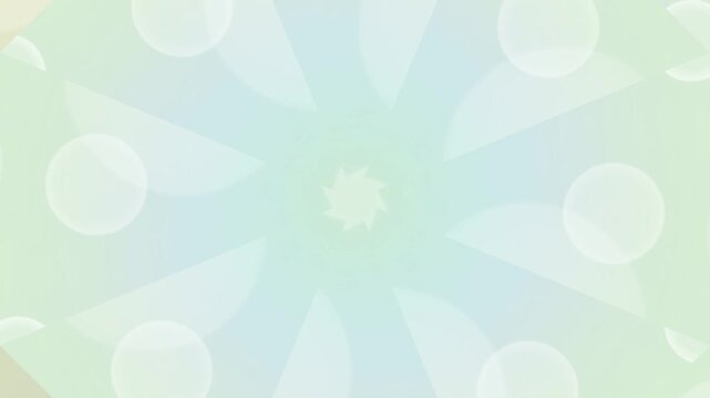 A serene floral pattern with soft pastel colors and gentle shapes in a calming design from a direct viewpoint